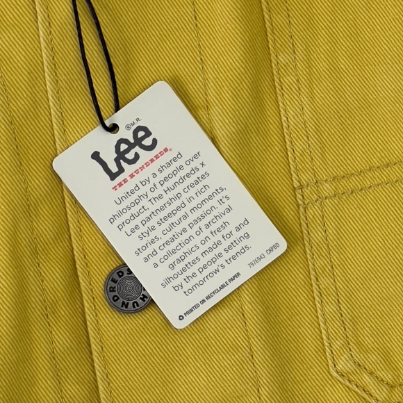 LEE® X THE HUNDREDS® CHORE JACKET IN YELLOW - Picture 5 of 16
